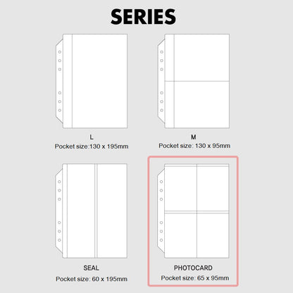 Jam Studio A6 Wide Photocard Pocket