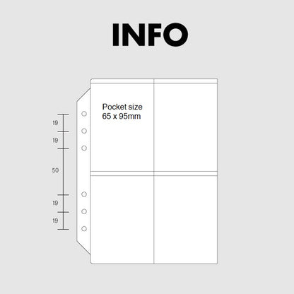 Jam Studio A6 Wide Photocard Pocket