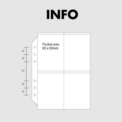 Jam Studio A6 Wide Photocard Pocket