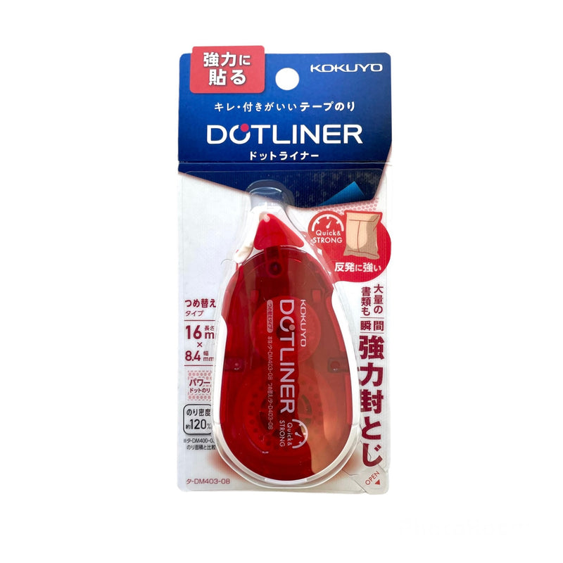 Kokuyo Dotliner Glue Tape & Refill - Quick & Strong