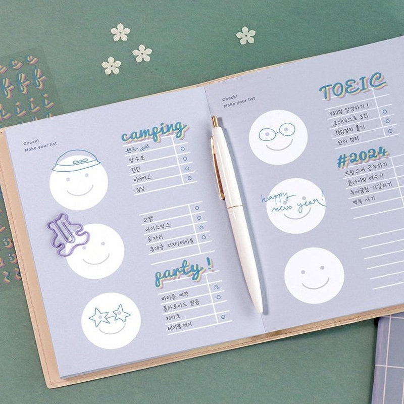 Iconic Alphabet & Number Sticker Pack - Rolling