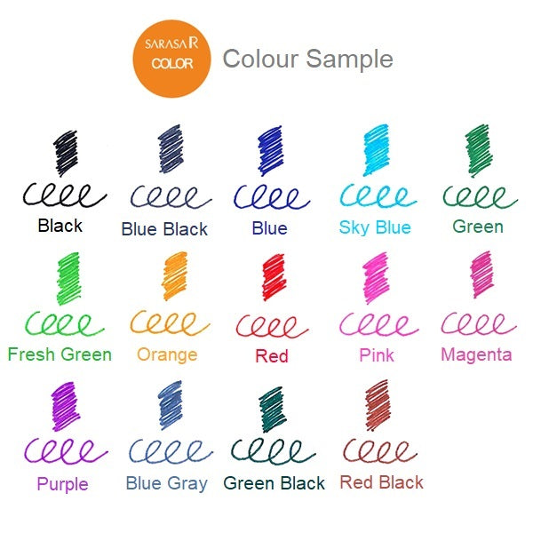 Zebra SARASA-R Gel Ink Rollerball Pen 0.4mm