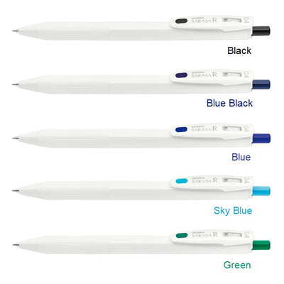 Zebra SARASA-R Gel Ink Rollerball Pen 0.4mm