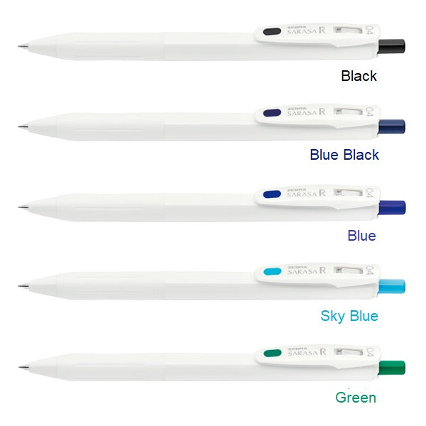 Zebra SARASA-R Gel Ink Rollerball Pen 0.4mm