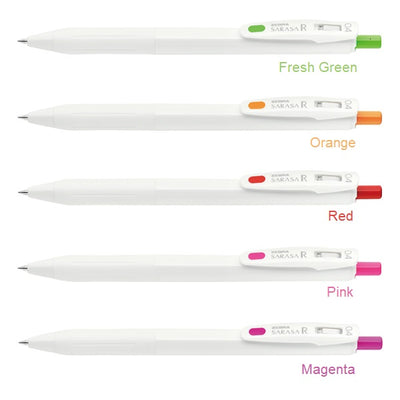 Zebra SARASA-R Gel Ink Rollerball Pen 0.4mm