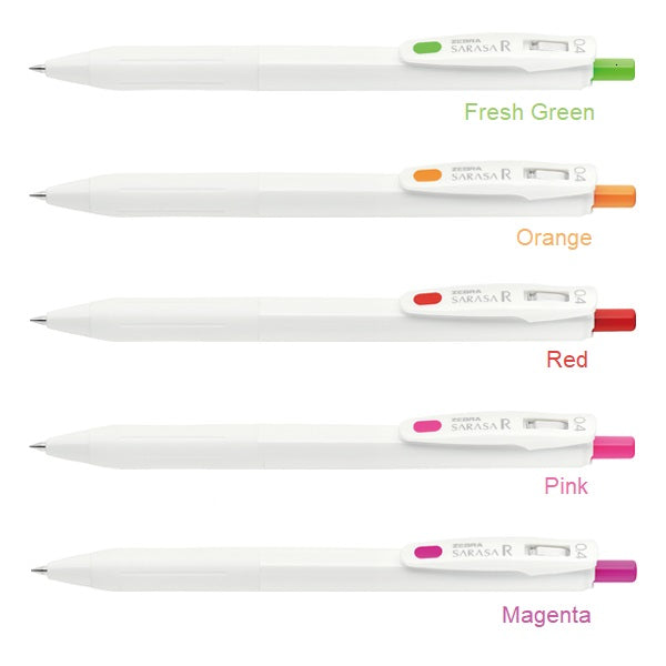 Zebra SARASA-R Gel Ink Rollerball Pen 0.4mm