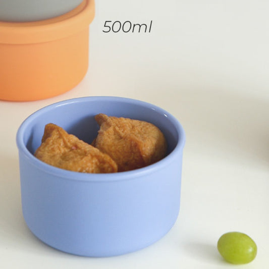 Dailylike Bonbon Silicone Bowl with Lid 500ml