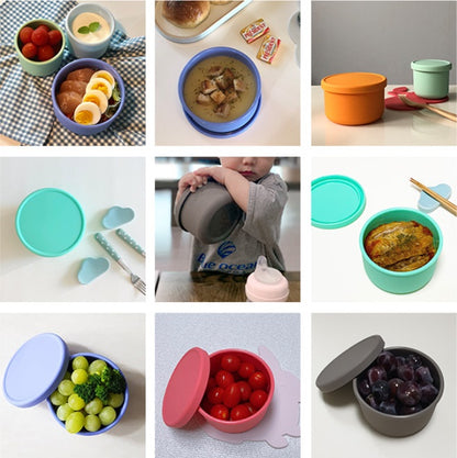 Dailylike Bonbon Silicone Bowl with Lid 500ml
