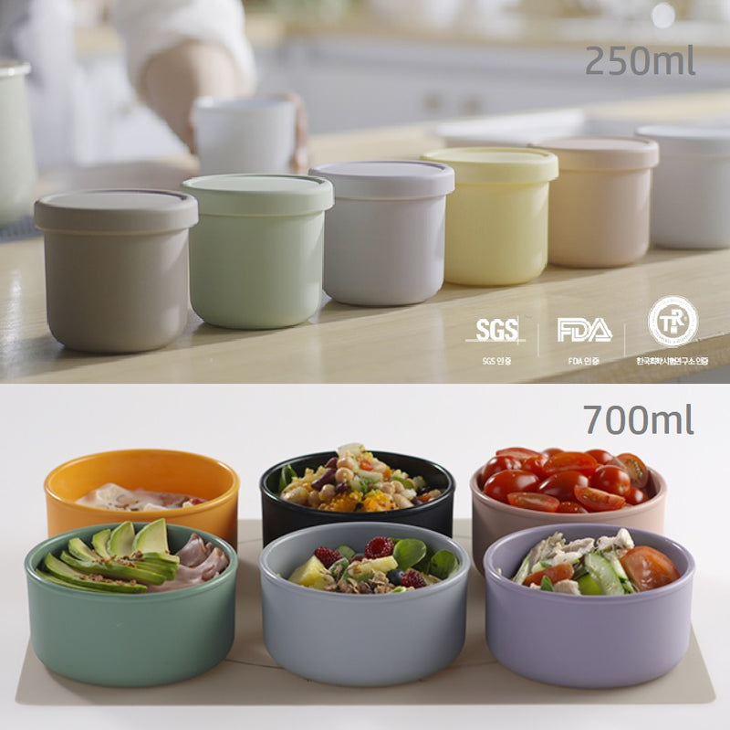 Dailylike Bonbon Silicone Bowl with Lid 700ml