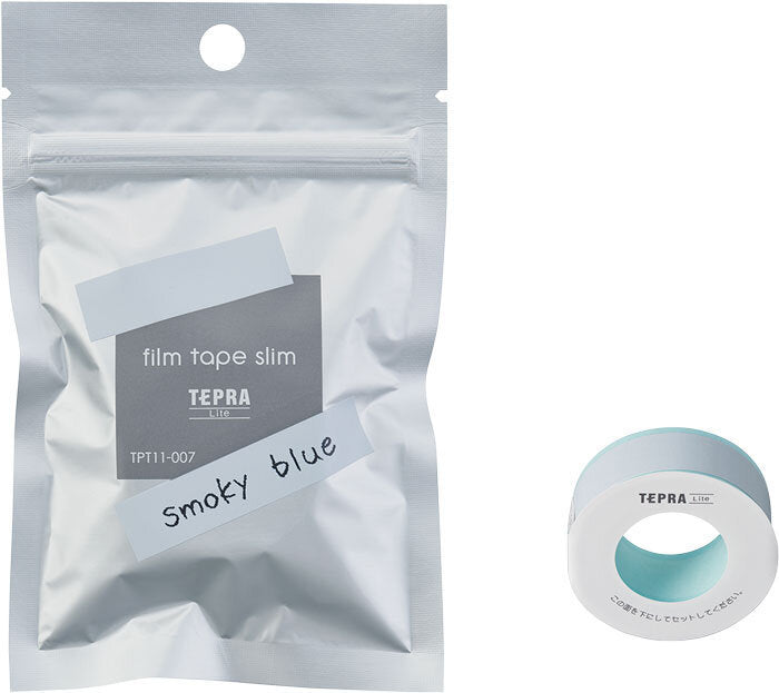 King Jim Tepra Lite Film Tape - Smoky Blue (11mm / 15mm)
