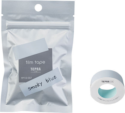 King Jim Tepra Lite Film Tape - Smoky Blue (11mm / 15mm)