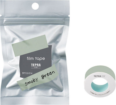 King Jim Tepra Lite Film Tape - Smoky Green (11mm / 15mm)