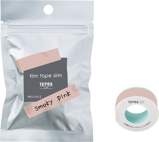 King Jim Tepra Lite Film Tape - Smoky Pink (11mm / 15mm)