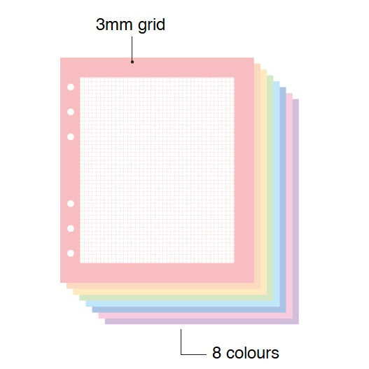 Jam Studio A6 Wide Deco Frame Refill - 02 Soft Frame