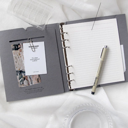 Jam Studio A6 Wide Square Diary Paper Cover