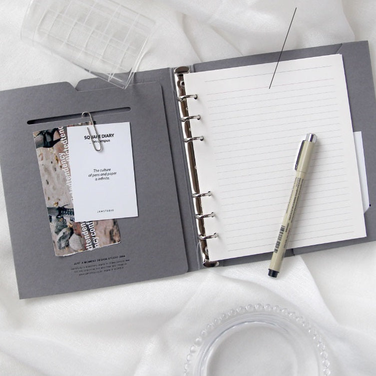Jam Studio A6 Wide Square Diary Paper Cover