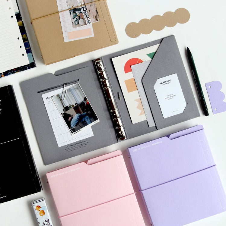 Jam Studio A6 Wide Square Diary Paper Cover