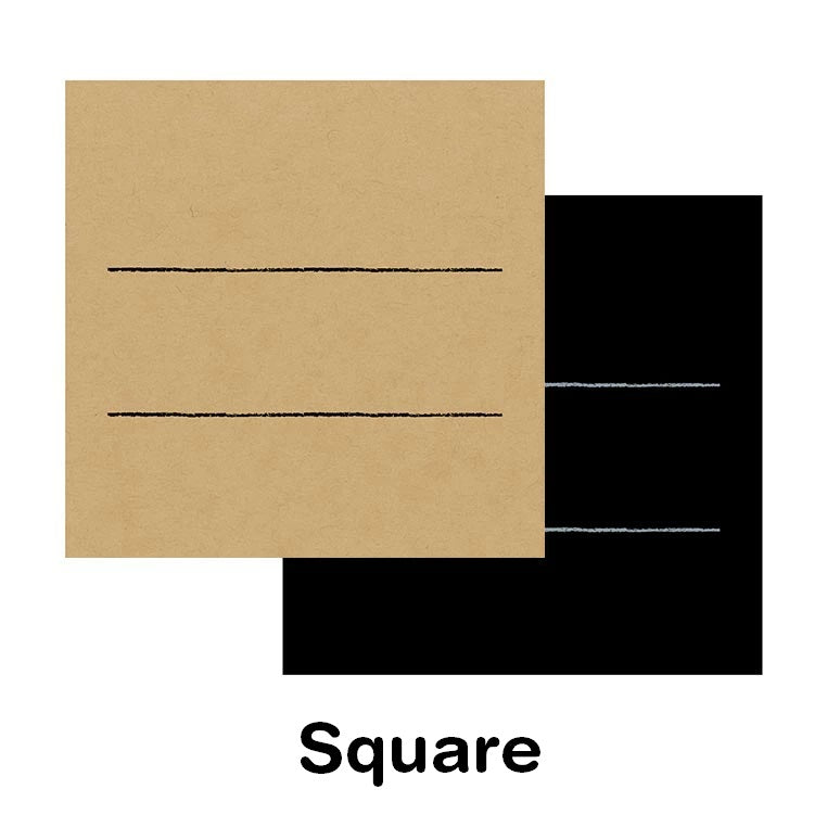 Sasagawa Handwriting POP Cards - Square
