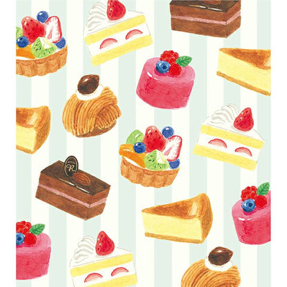 Furukawa Paper Works Girl's Time Collection Memo Pad - Cake