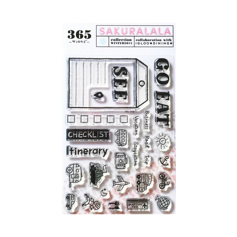 Sakuralala x Igloo*Dining* 365™ Clear Stamps - Tabi