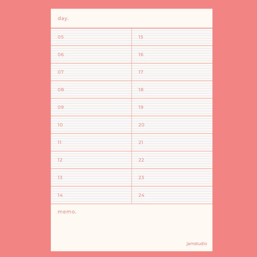 Jam Studio Daily Notepad