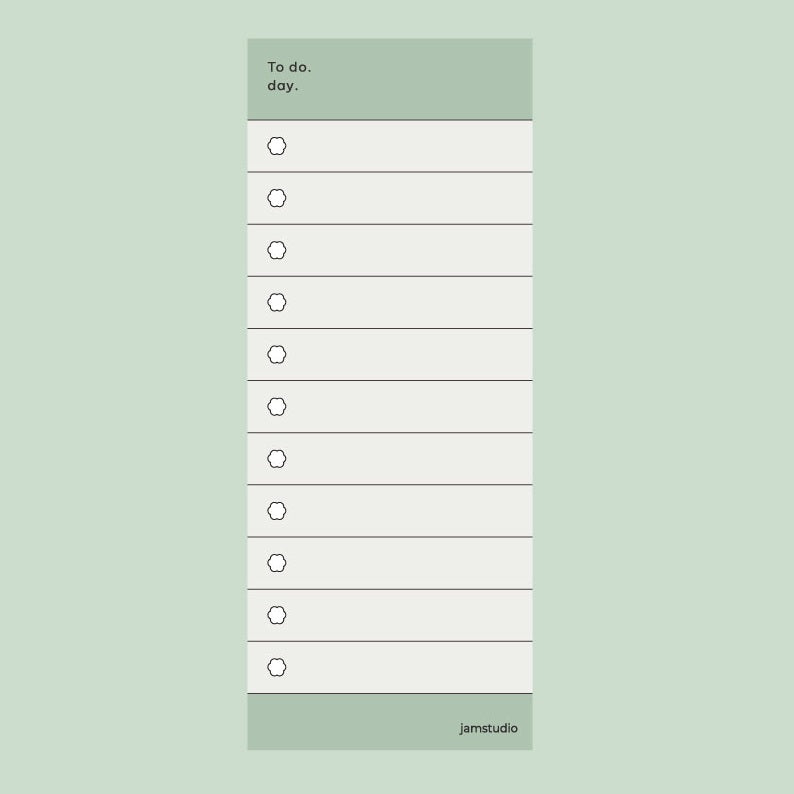 Jam Studio Daily Notepad