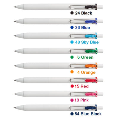Uni-ball One Gel Pens 8 Colour Set 0.38mm