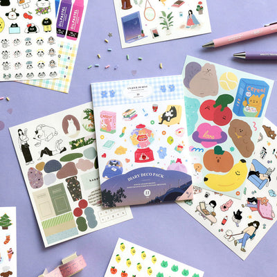 Iconic Diary Deco Pack V.11 Stickers