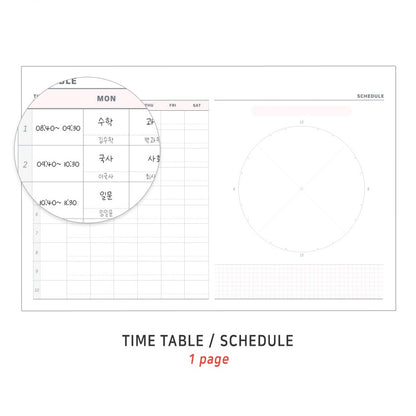 Iconic Better Week Study Planner