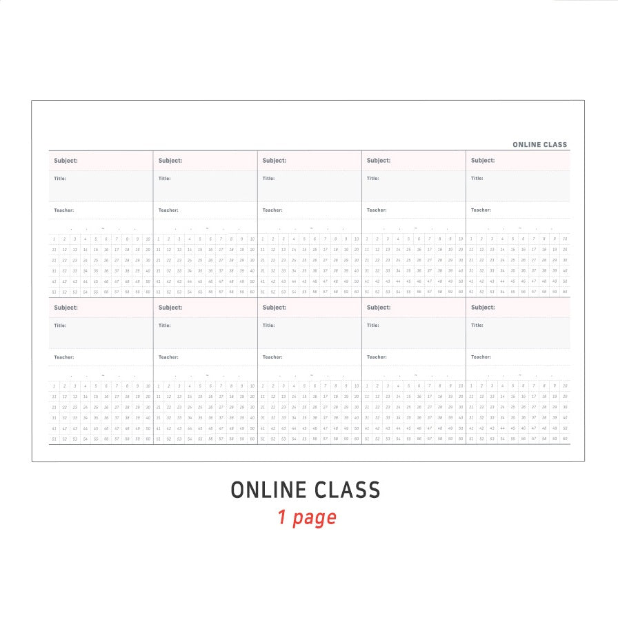 Iconic Better Week Study Planner
