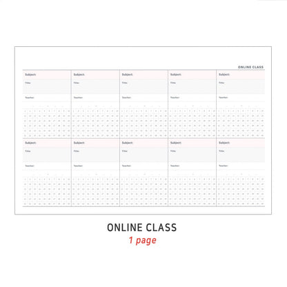 Iconic Better Week Study Planner