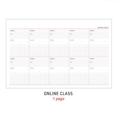 Iconic Better Week Study Planner