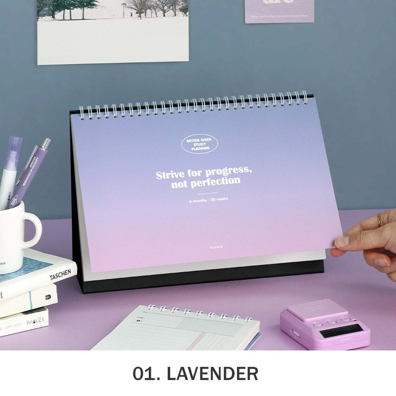 Iconic Better Week Study Planner