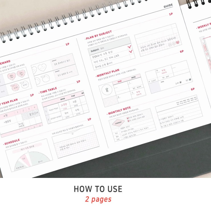 Iconic Better Week Study Planner
