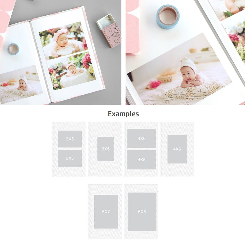 Iconic Pieces of Moment Self-Adhesive Photo Album - White Pages