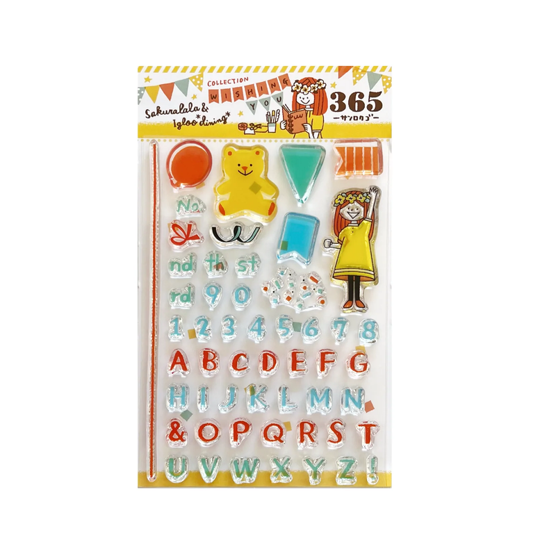 Sakuralala x Igloo*Dining* 365™ Clear Stamps - Wishing You