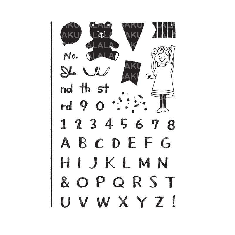 Sakuralala x Igloo*Dining* 365™ Clear Stamps - Wishing You