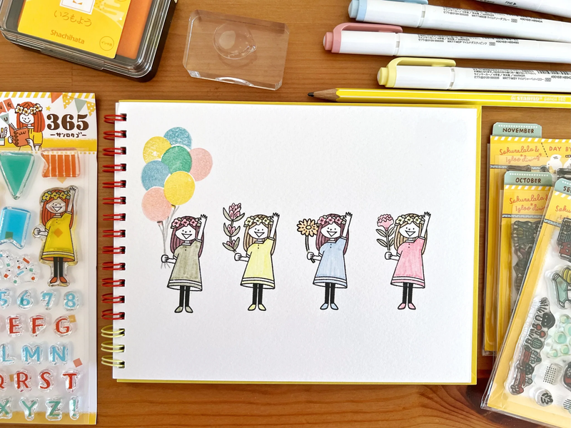 Sakuralala x Igloo*Dining* 365™ Clear Stamps - Wishing You