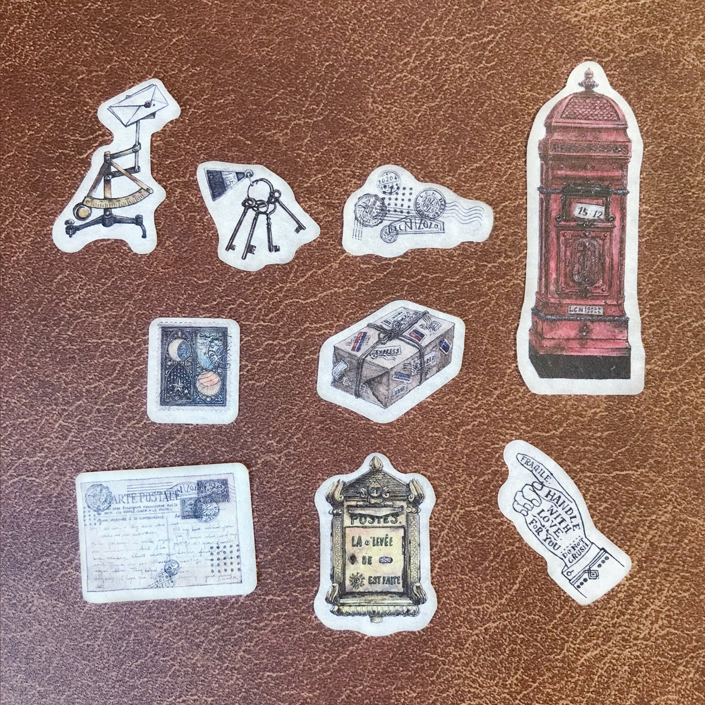 Papier Platz x Lin Chia Ning Flake Seal - Post Marks