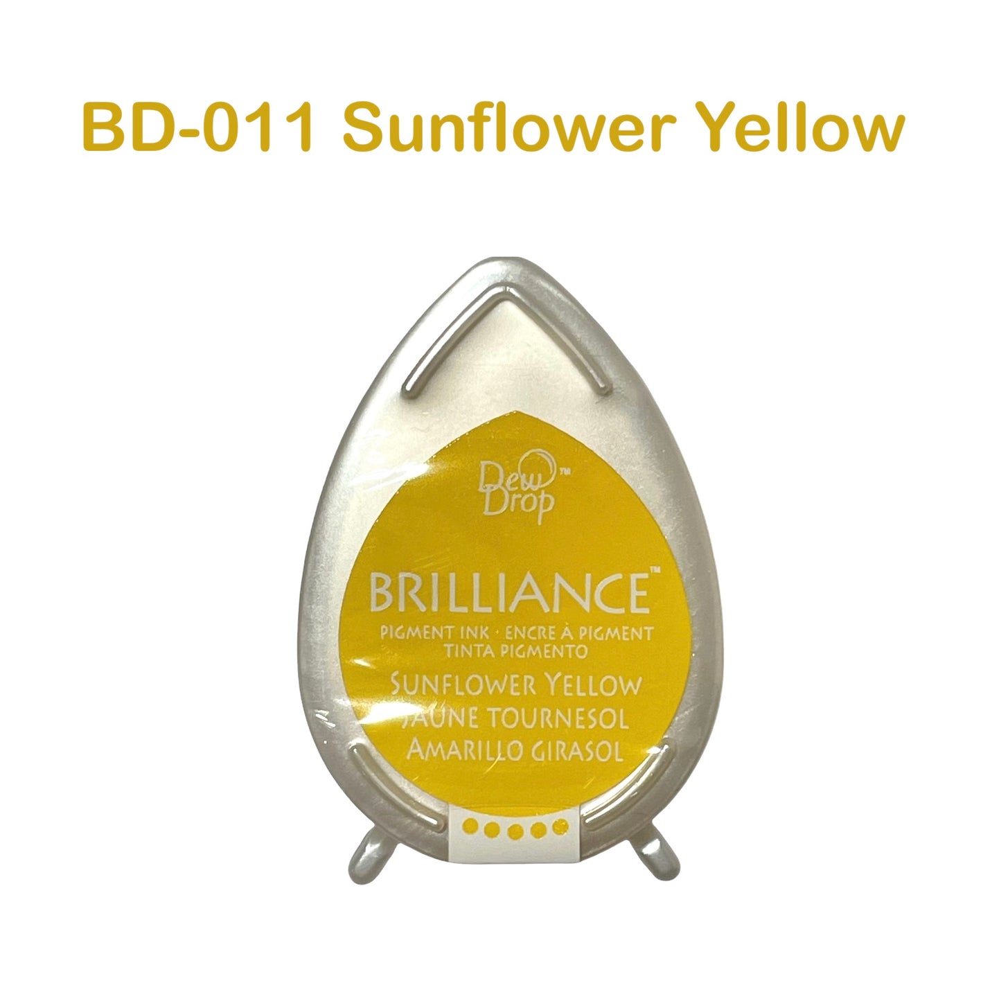 Tsukineko Brilliance Dew Drop Ink Pad - Yellow and Brown Series