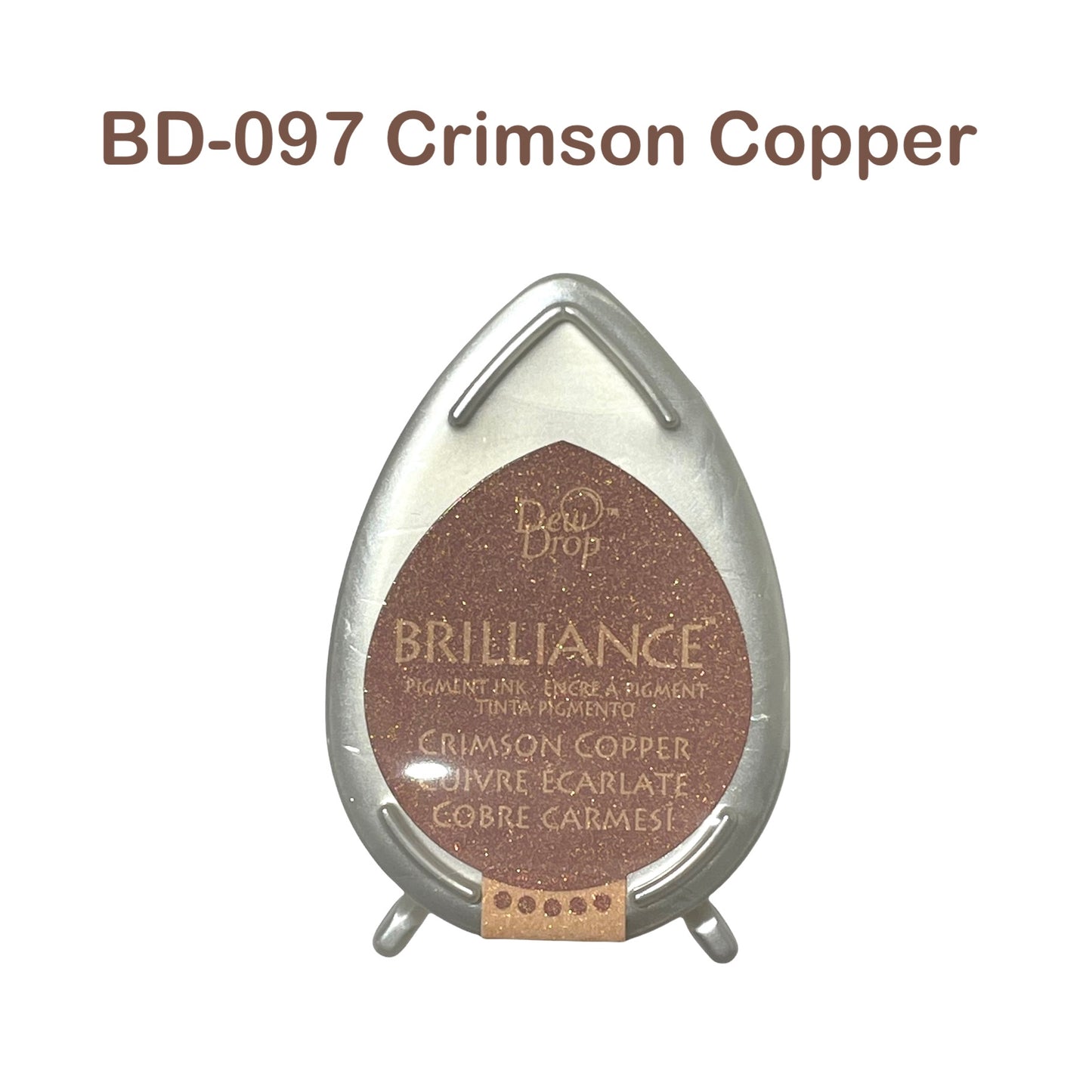 Tsukineko Brilliance Dew Drop Ink Pad - Yellow and Brown Series