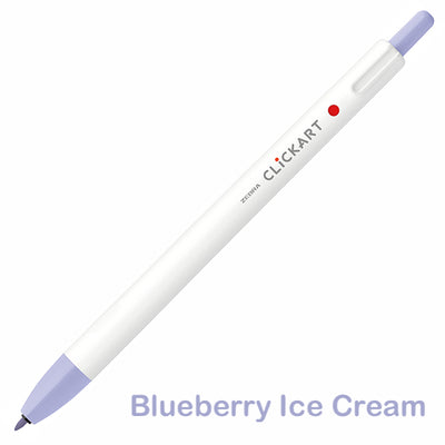 Zebra CLiCKART Retractable Markers - Purple Series