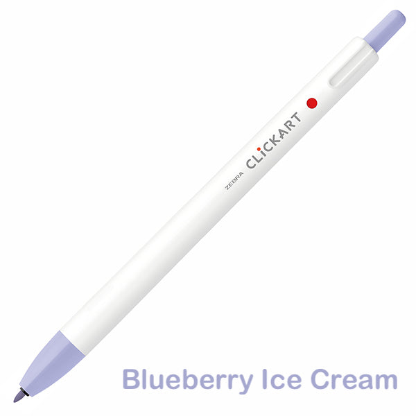 Zebra CLiCKART Retractable Markers - Purple Series
