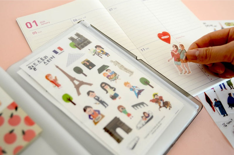 Jam Studio Mixed Sticker Book