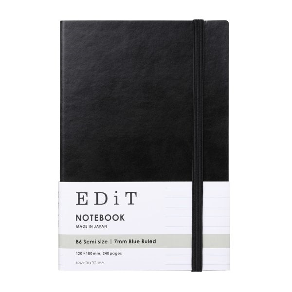 Mark's EDiT B6 Lined Notebooks