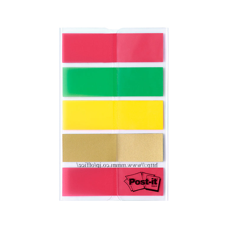 3M Post-it Film Assorted Colours Sticky Flags 8