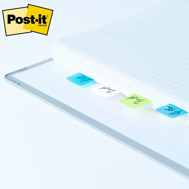 3M Post-it Film Assorted Colours Sticky Tabs 4