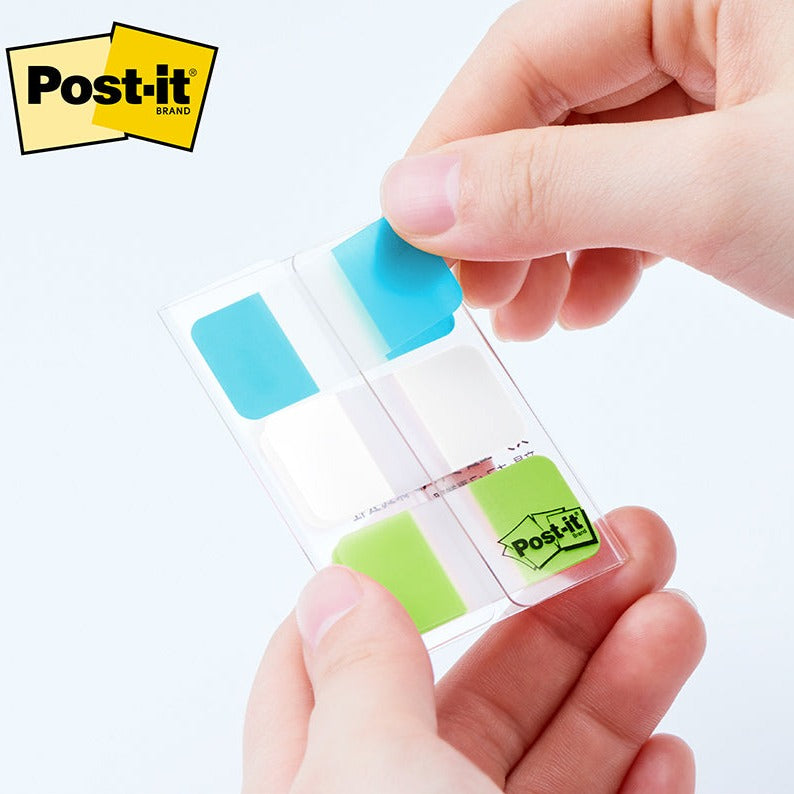 3M Post-it Film Assorted Colours Sticky Tabs 4