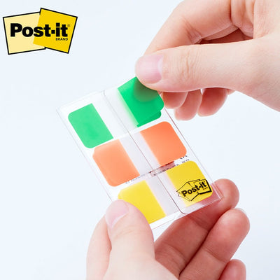 3M Post-it Film Assorted Colours Sticky Tabs 6