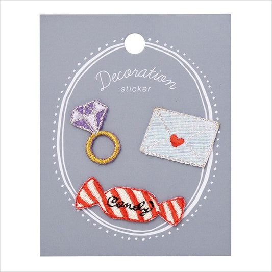 Mark's Embroidery Stickers - Letter